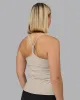 Transition CloudFLX Shelf Bra Tank - Shale Beige sold by LSKD