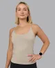 Transition CloudFLX Shelf Bra Tank - Shale Beige sold by LSKD