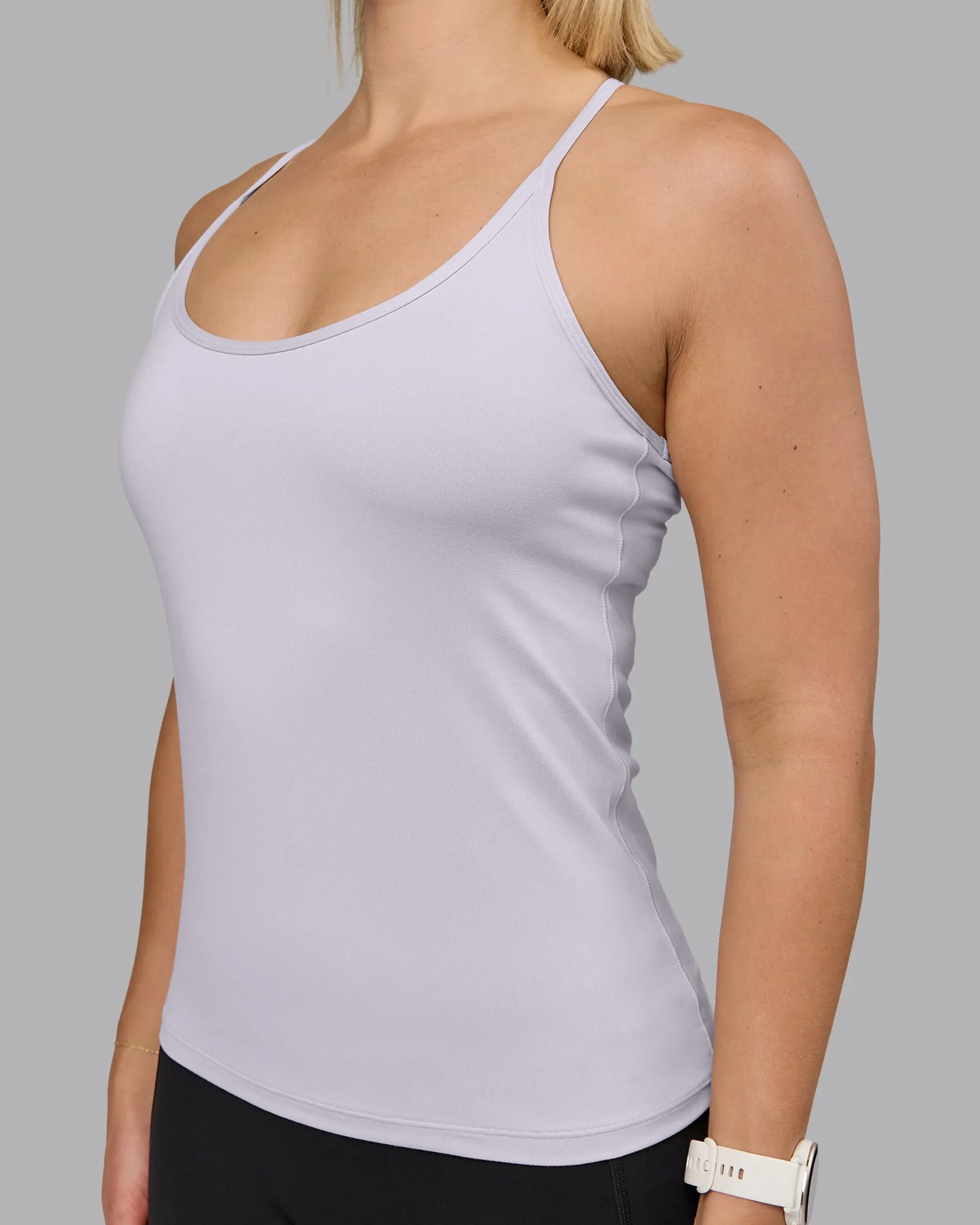 Transition CloudFLX Shelf Bra Tank - Soft Grey sold by LSKD product image thumbnail 5