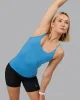 Transition CloudFLX Shelf Bra Tank - Azure Blue sold by LSKD