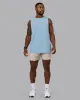 AeroFLX+ Seamless Muscle Tank - Glacial Blue/Glacial Blue sold by LSKD