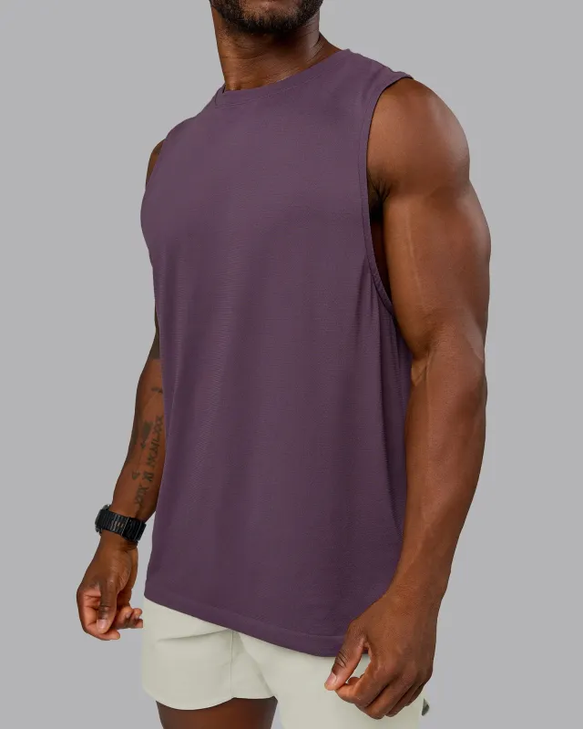 AeroFLX+ Seamless Muscle Tank - Vintage Violet/Vintage Violet sold by LSKD