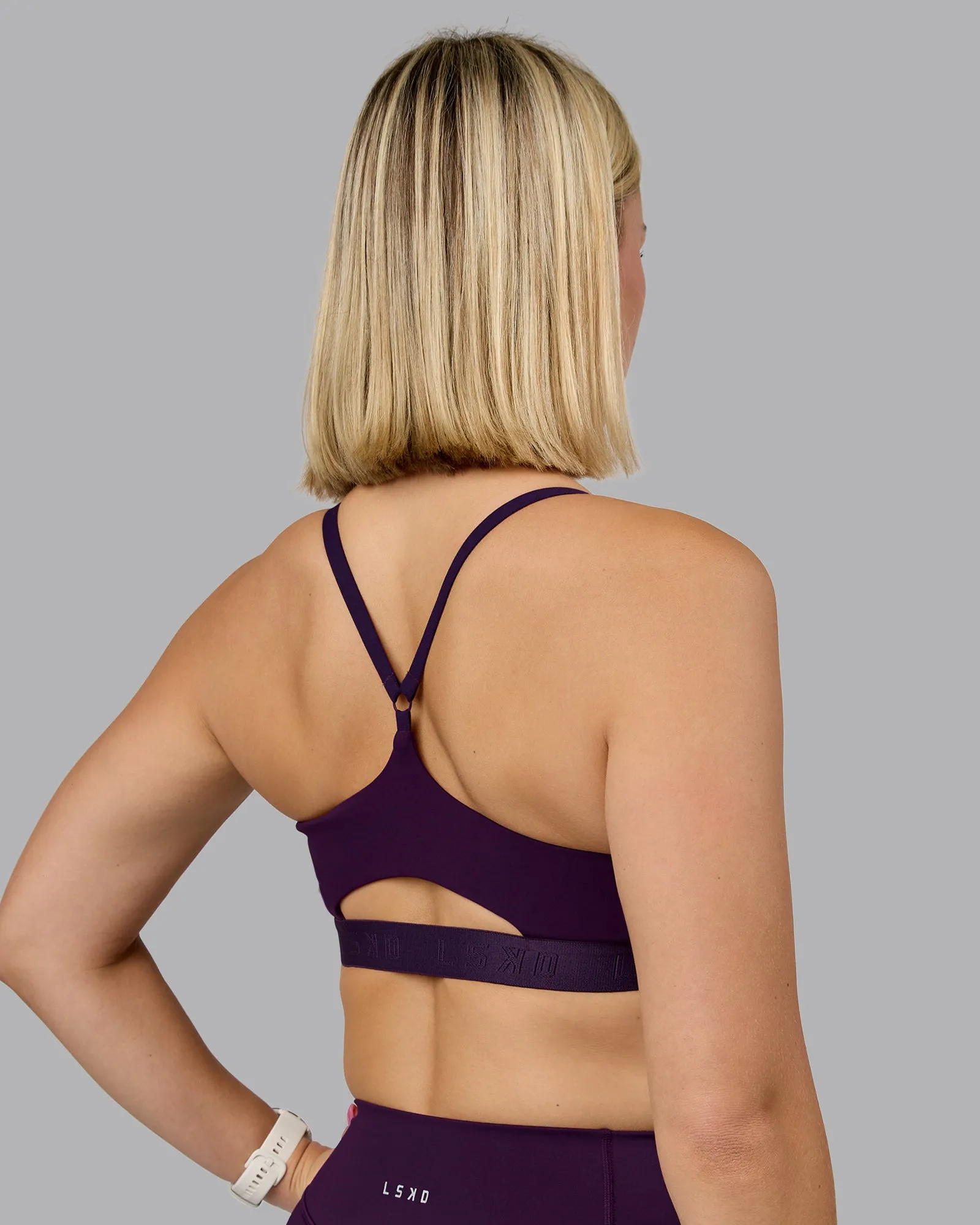 Define Sports Bra - Deep Purple sold by LSKD product image thumbnail 2