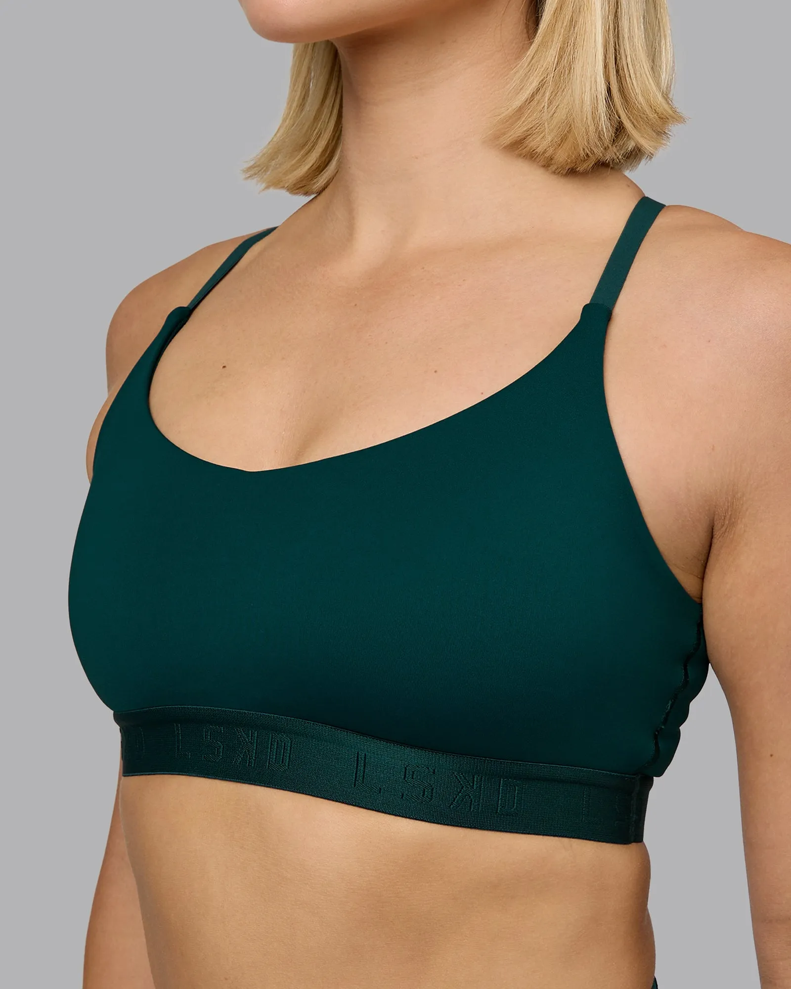 Define Sports Bra - Dark Moss sold by LSKD product image thumbnail 4