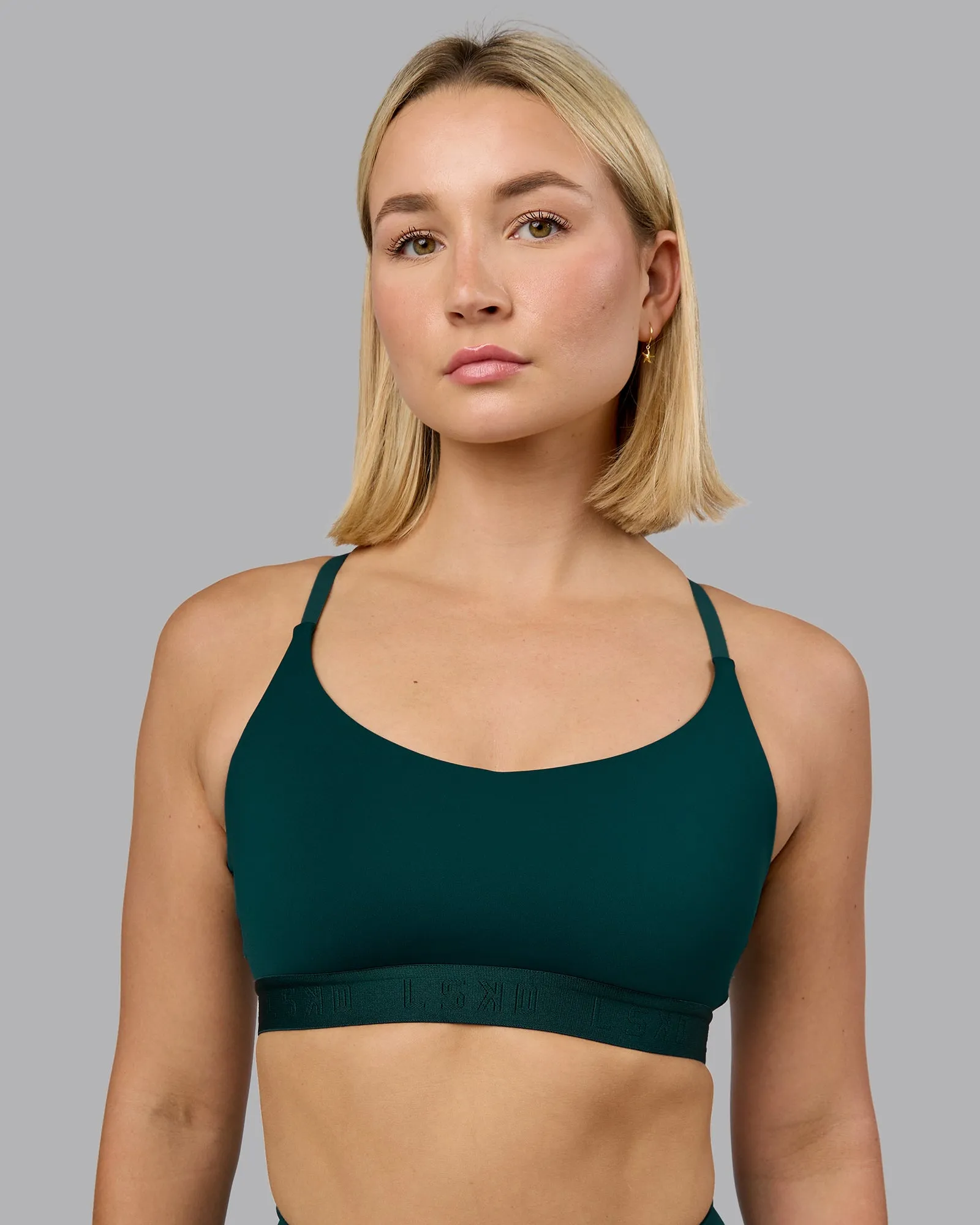Define Sports Bra - Dark Moss sold by LSKD