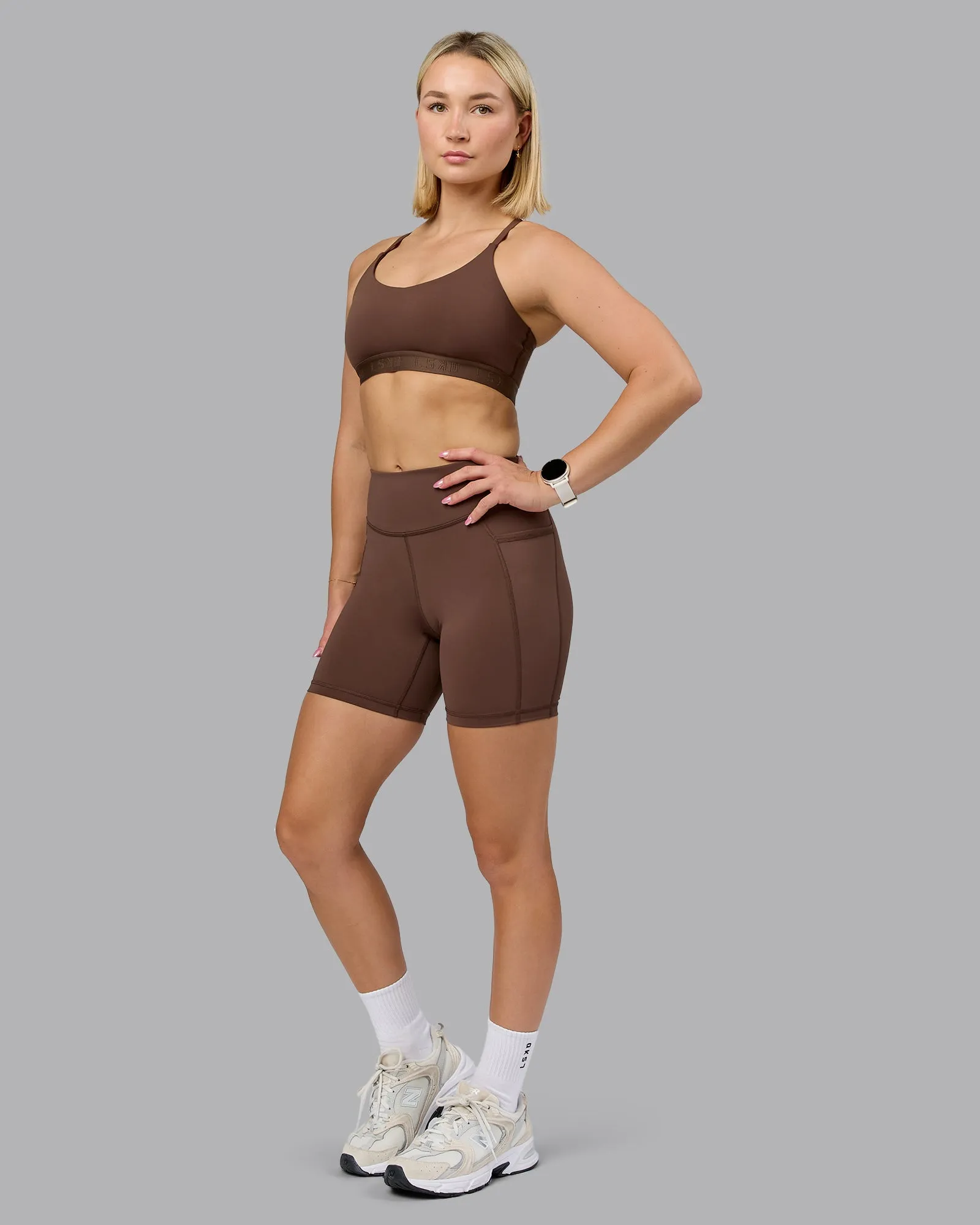 Define Sports Bra - Chocolate Martini sold by LSKD product image thumbnail 5