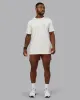 Track FLXCotton Tee - Off White-Mahogany sold by LSKD