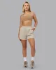 Push The Limit Sports Bra - Light Taupe sold by LSKD