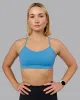 Rush Sports Bra - Azure Blue sold by LSKD