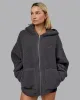 Sherpa Oversized Jacket - Dark Storm sold by LSKD