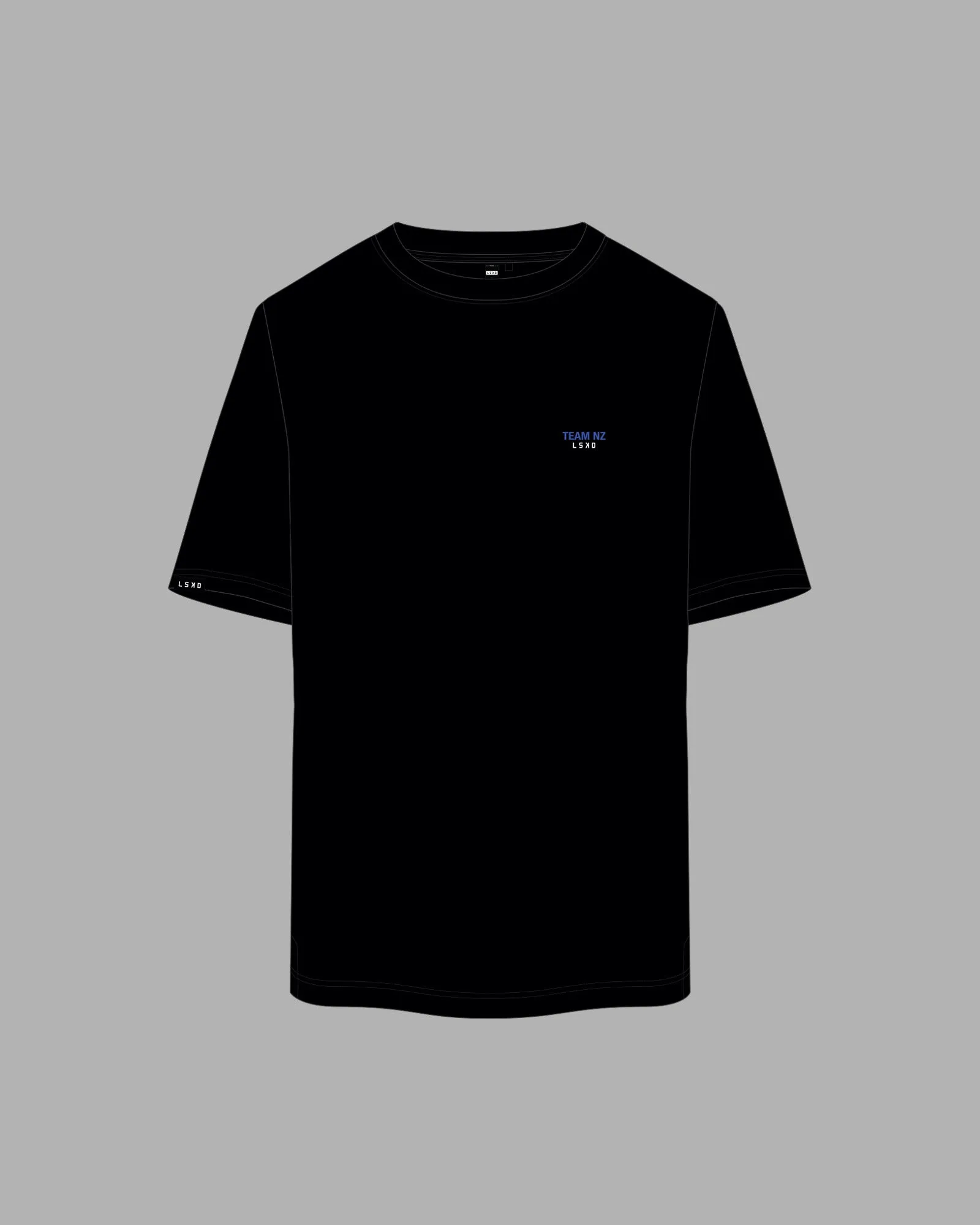 HWC NZ Athletes 2025 Tee FLXCotton Oversize - Black sold by LSKD product image thumbnail 2