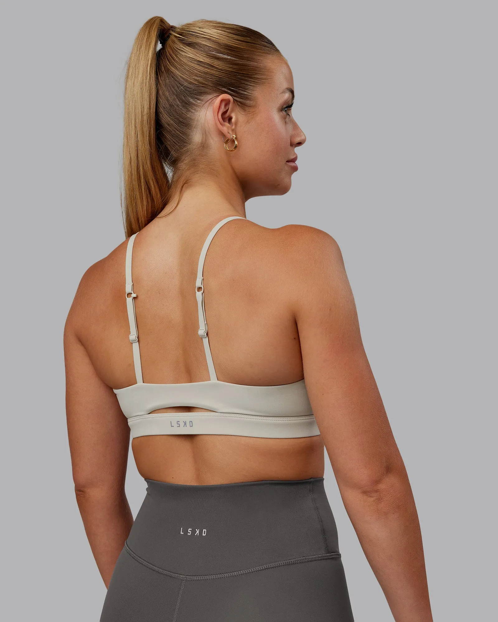 Essence Sports Bra - Shale Beige sold by LSKD product image thumbnail 2