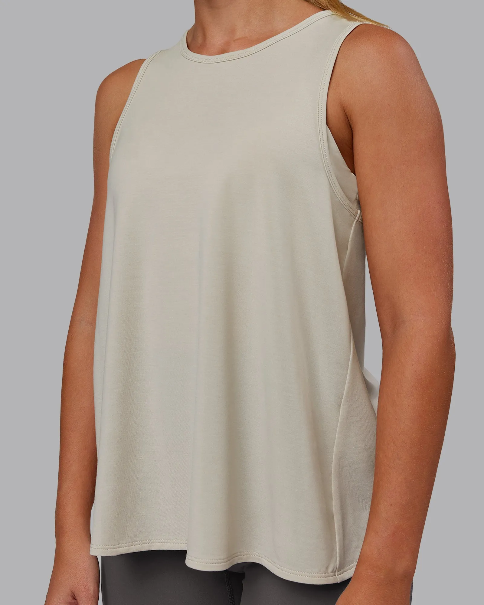 Breeze Training Tank - Shale Beige sold by LSKD product image thumbnail 4