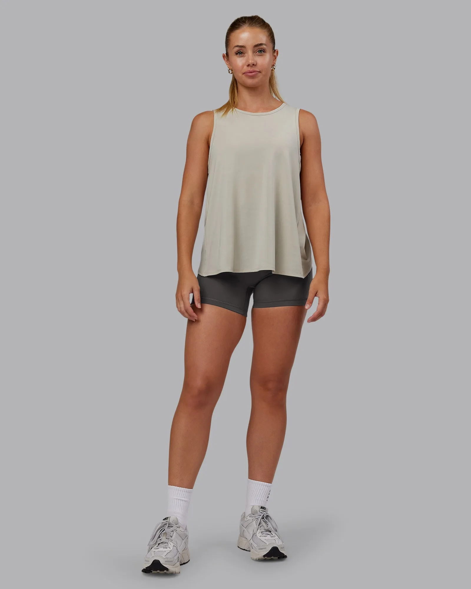 Breeze Training Tank - Shale Beige sold by LSKD product image thumbnail 5