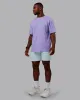 Love The Process FLXCotton Oversize Tee - Violet Ray-Bone sold by LSKD