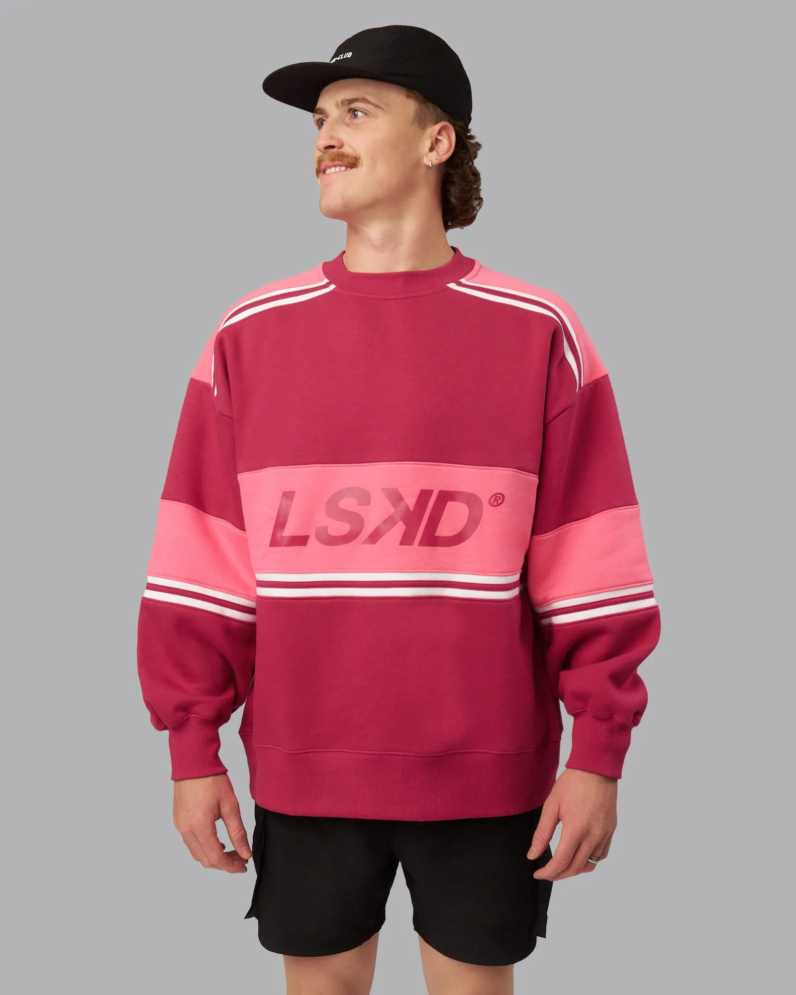 A-Team Sweater Oversize - Vivacious-Hot Pink sold by LSKD product image thumbnail 5