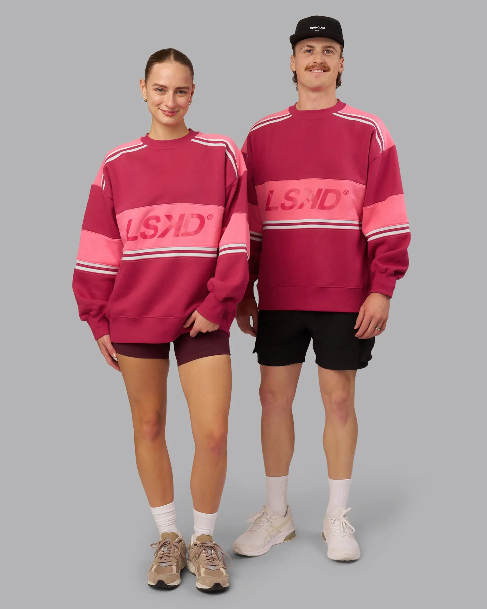 A-Team Sweater Oversize - Vivacious-Hot Pink sold by LSKD