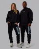 Static Oversized Sweater - Black-Skyride sold by LSKD
