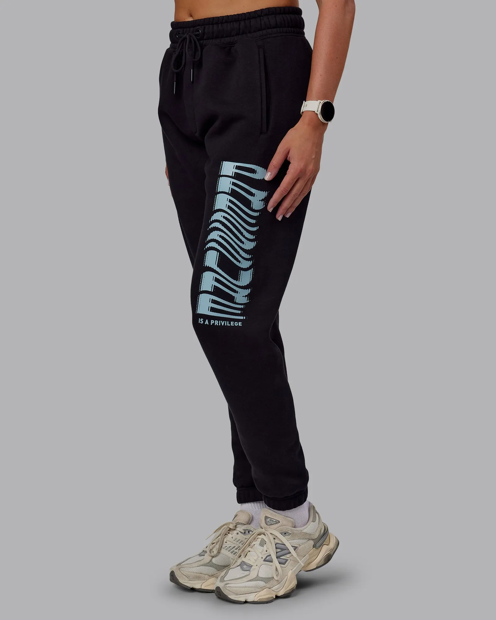 Static Track Pant - Black-Skyride sold by LSKD product image thumbnail 2