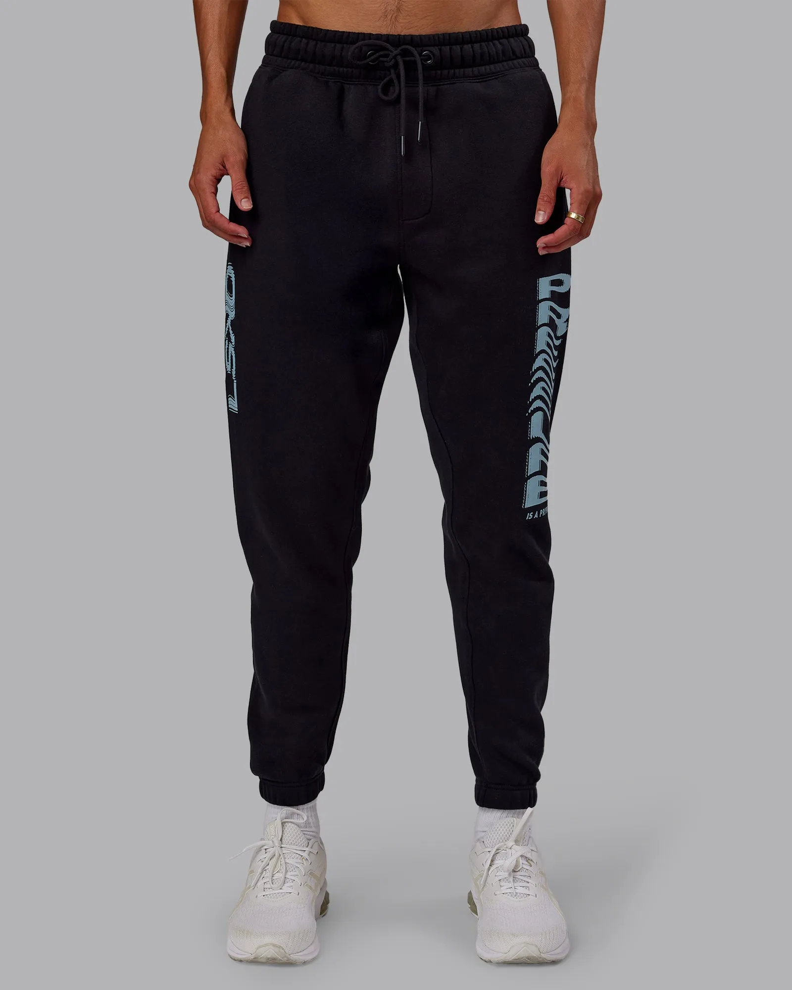 Static Track Pant - Black-Skyride sold by LSKD