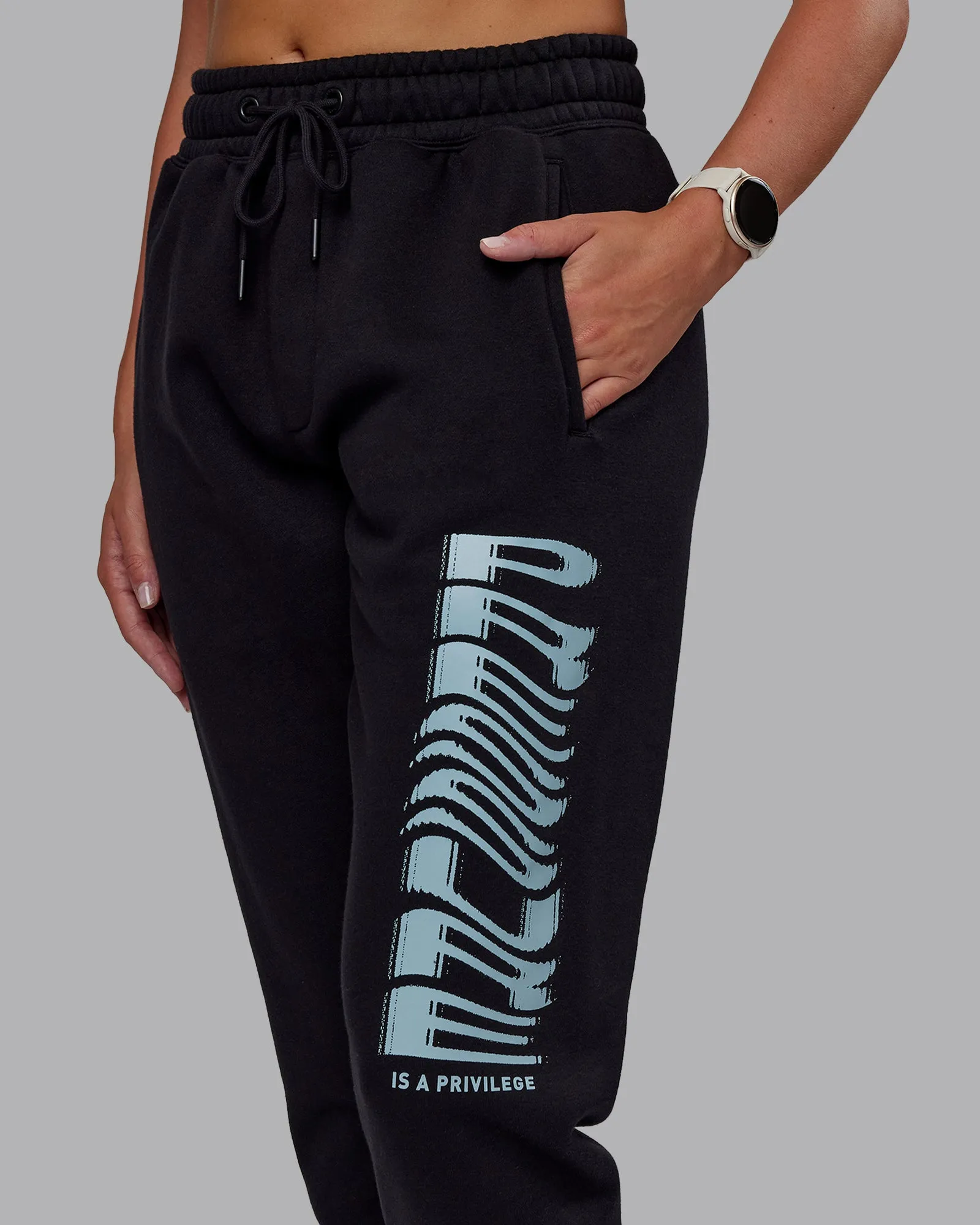 Static Track Pant - Black-Skyride sold by LSKD product image thumbnail 5