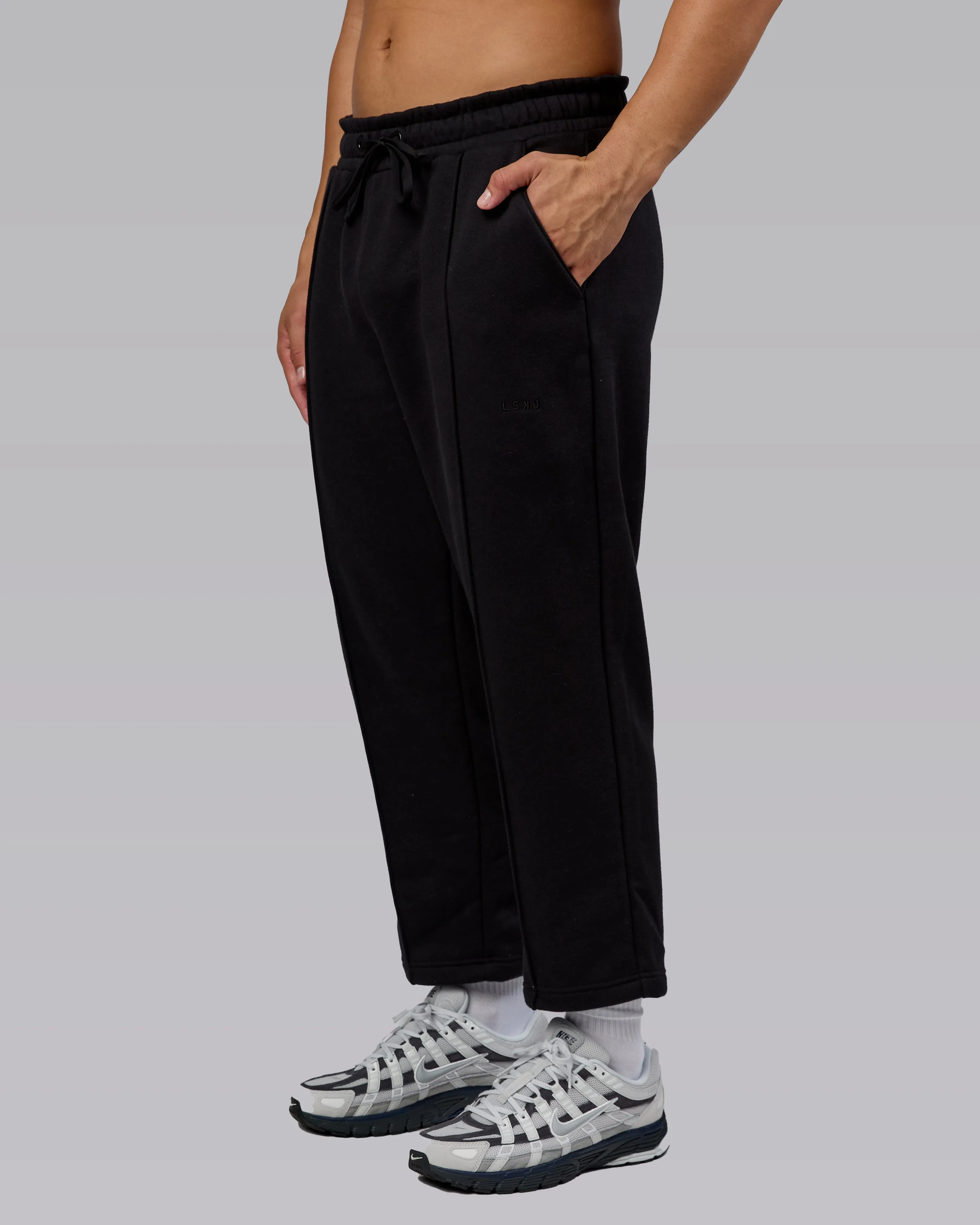 Urban Cropped Track Pant - Black sold by LSKD