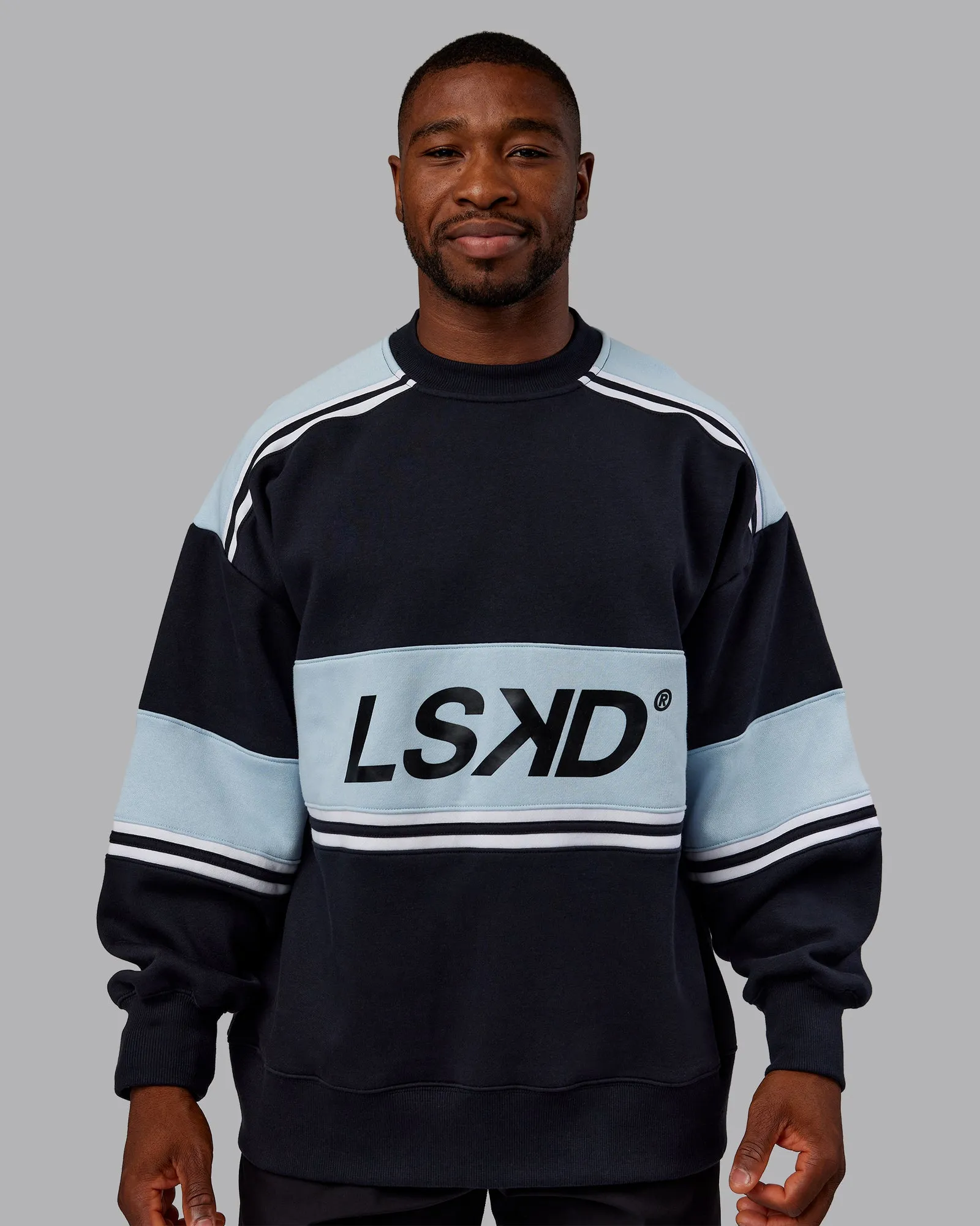 A-Team Sweater Oversize - Caviar-Skyride sold by LSKD product image thumbnail 2