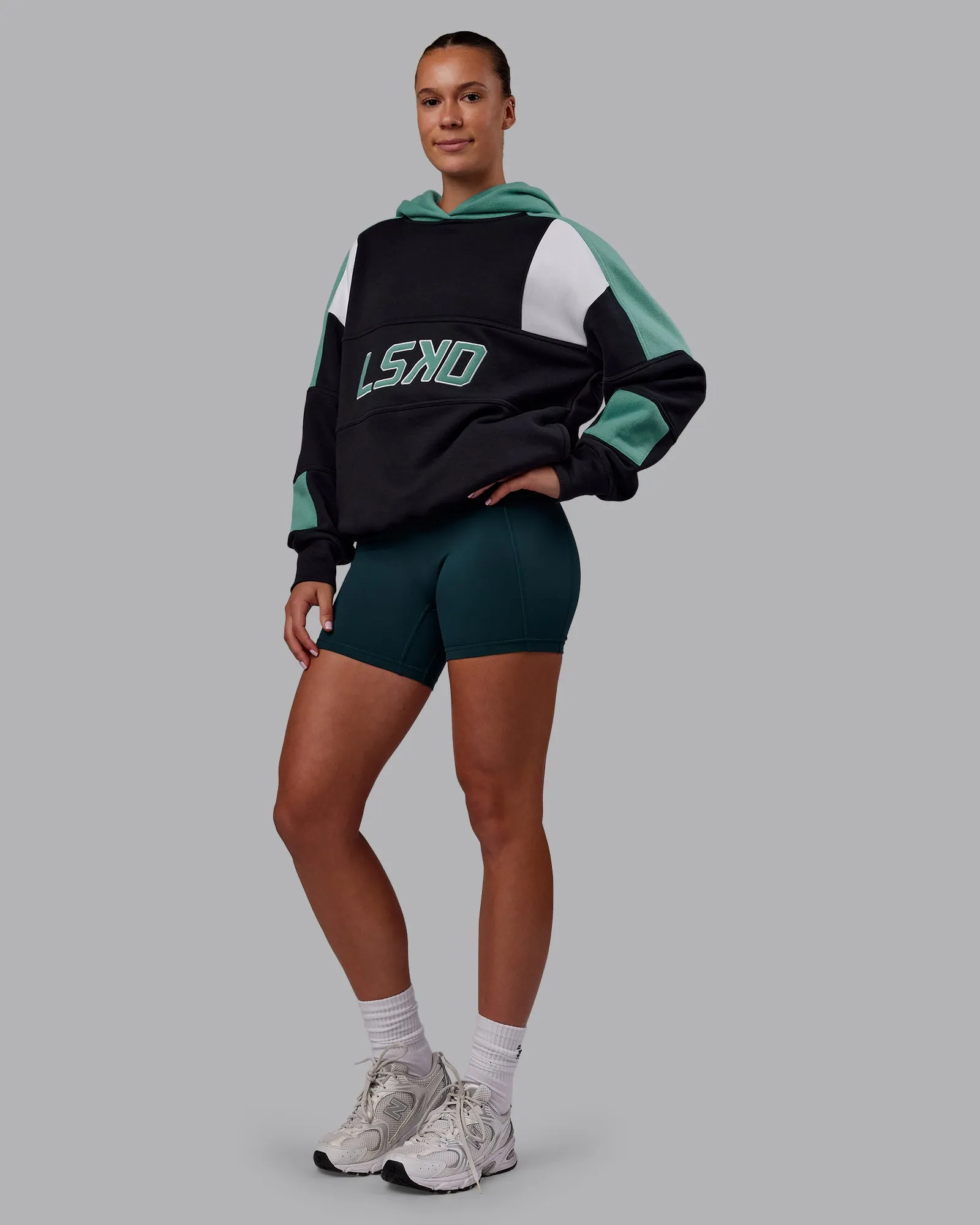 Slam Oversized Hoodie - Caviar-Agate Green sold by LSKD product image thumbnail 5