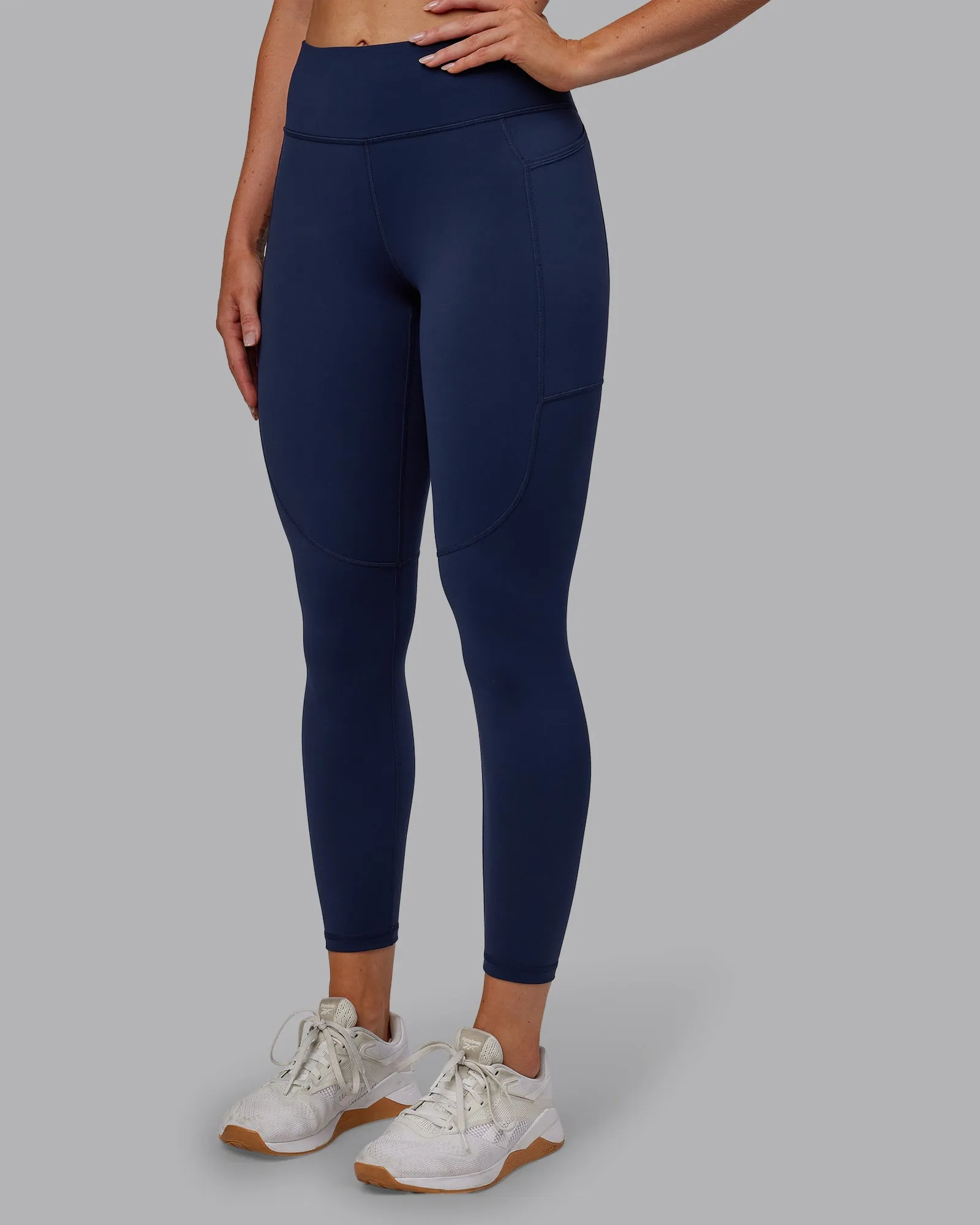 Rep Ultra High-Rise 7/8 Legging Pockets No Logo - Future Navy sold by LSKD product image thumbnail 5