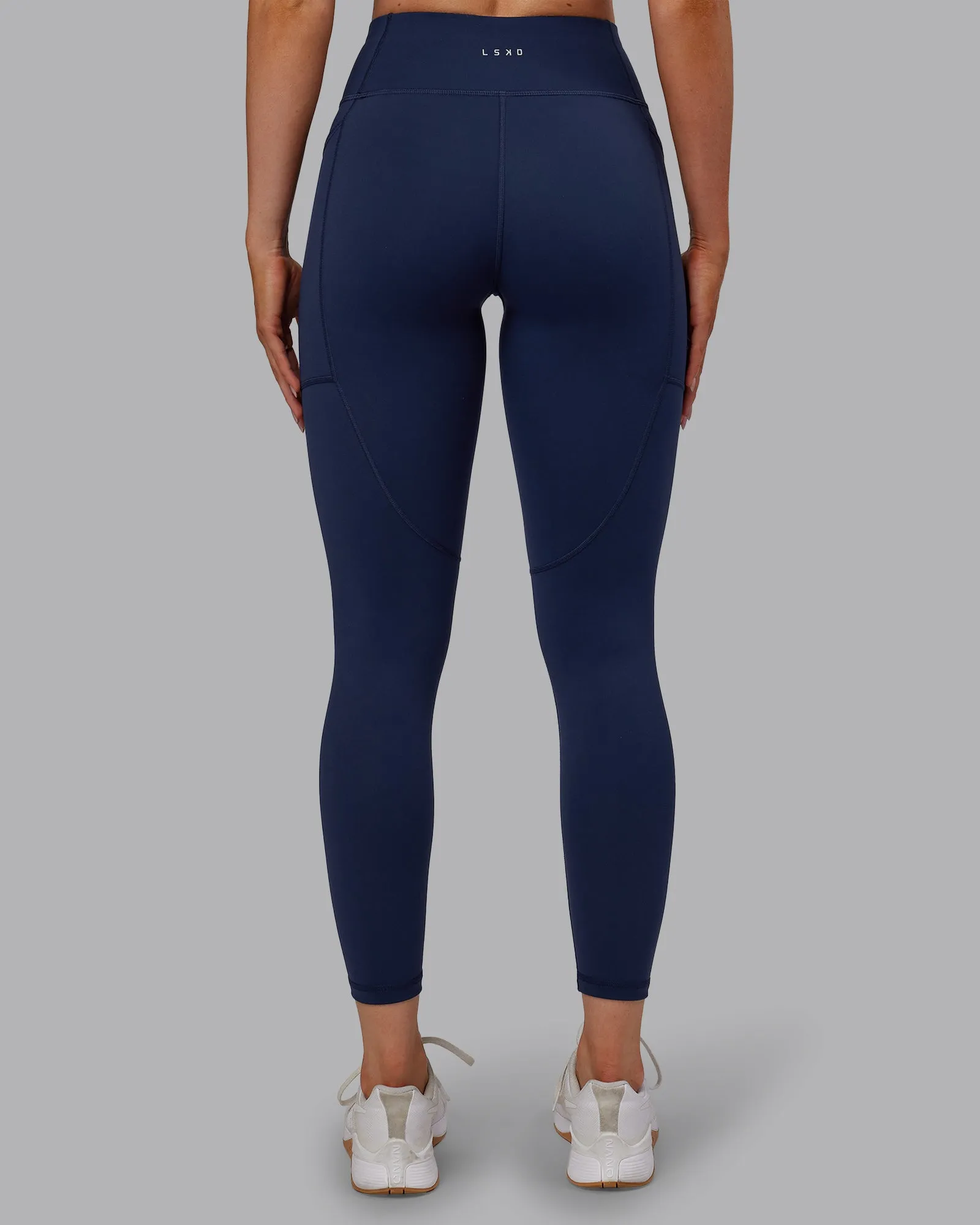 Rep Ultra High-Rise 7/8 Legging Pockets No Logo - Future Navy sold by LSKD product image thumbnail 4