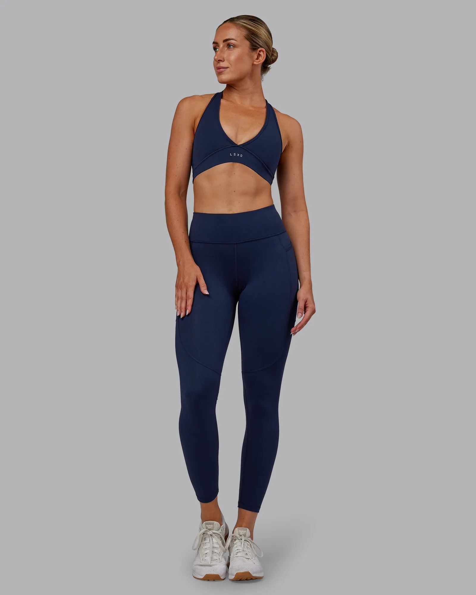 Rep Ultra High-Rise 7/8 Legging Pockets No Logo - Future Navy sold by LSKD product image thumbnail 3