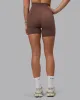 Elixir Ultra High-Rise 6" Short Pockets - Chocolate Martini sold by LSKD