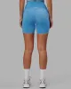 Elixir Ultra High-Rise 6" Short Pockets - Azure Blue sold by LSKD