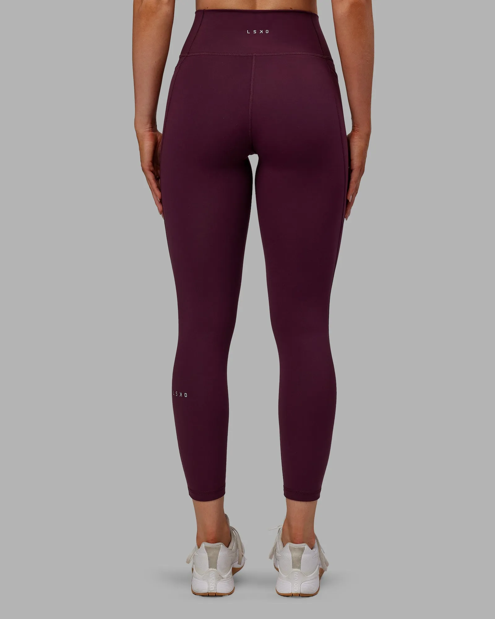 Fusion Ultra High-Rise 7/8 Legging Pockets - Cherry Lacquer sold by LSKD product image thumbnail 4