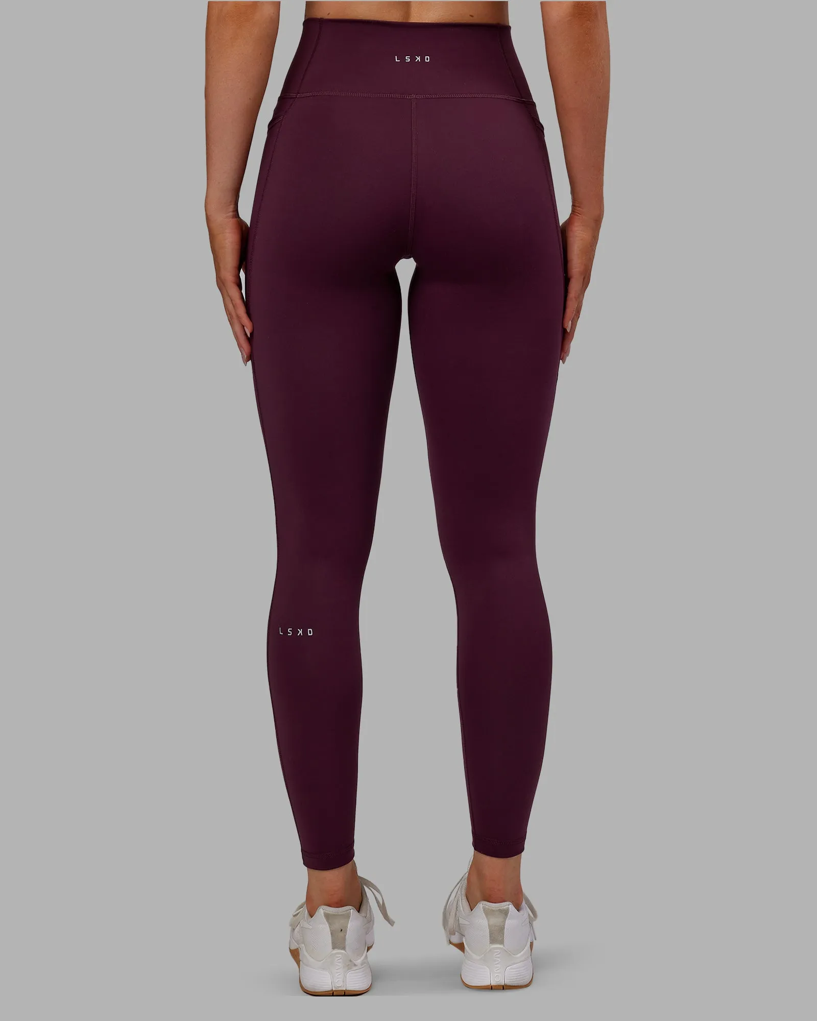 Fusion Ultra High-Rise Full Length Legging Pockets - Cherry Lacquer sold by LSKD product image thumbnail 3