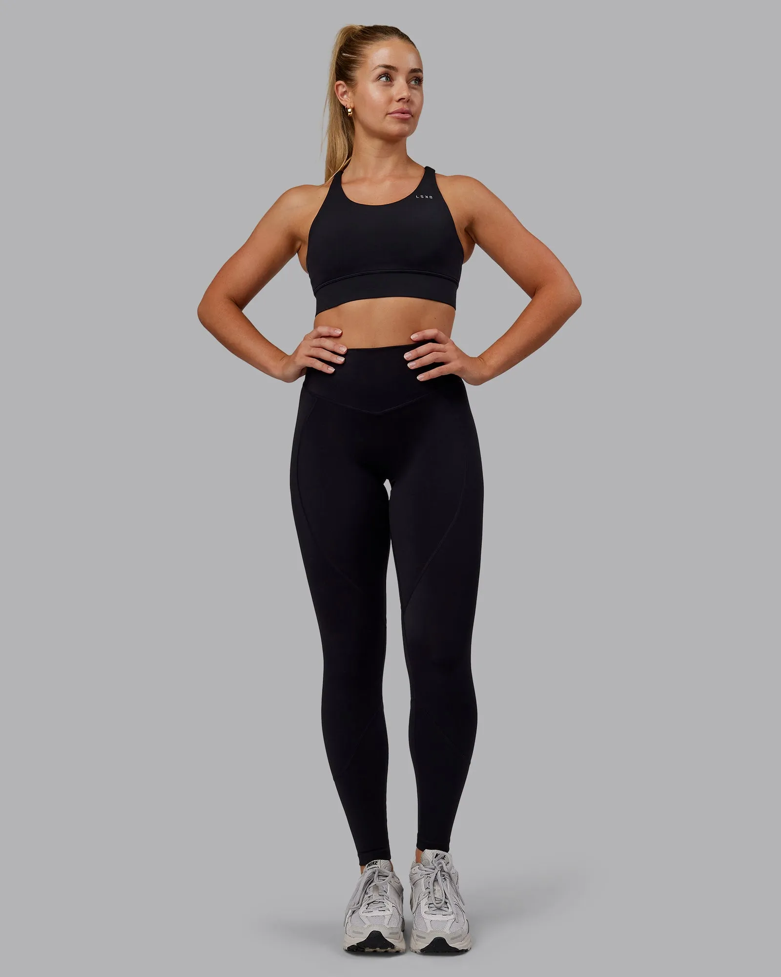 Blaze Ultra High-Rise Full Length Legging - Black sold by LSKD product image thumbnail 2