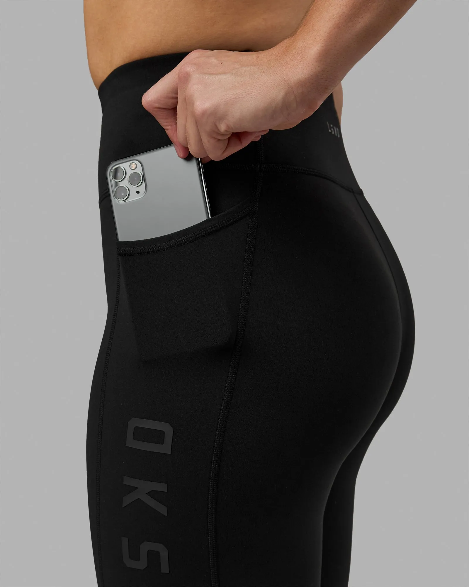 Rep Ultra High-Rise 9" Short Pockets - Black-Black sold by LSKD product image thumbnail 2