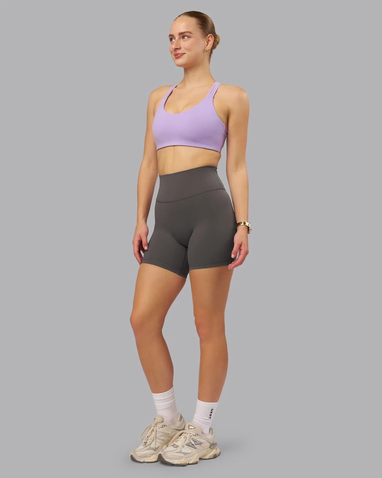 Fusion Ultra High-Rise 6" Short - Dark Storm sold by LSKD product image thumbnail 5