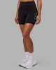 Rep Ultra High-Rise 6" Short Pockets - Black-Impact Green sold by LSKD