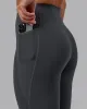 Elixir Ultra High-Rise 7/8 Legging Pockets - Dark Storm sold by LSKD