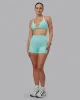 Fusion Ultra High-Rise 4" Short - Island Paradise sold by LSKD