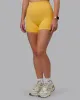 Fusion Ultra High-Rise 4" Short - Banana Cream sold by LSKD