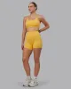 Fusion Ultra High-Rise 4" Short - Banana Cream sold by LSKD