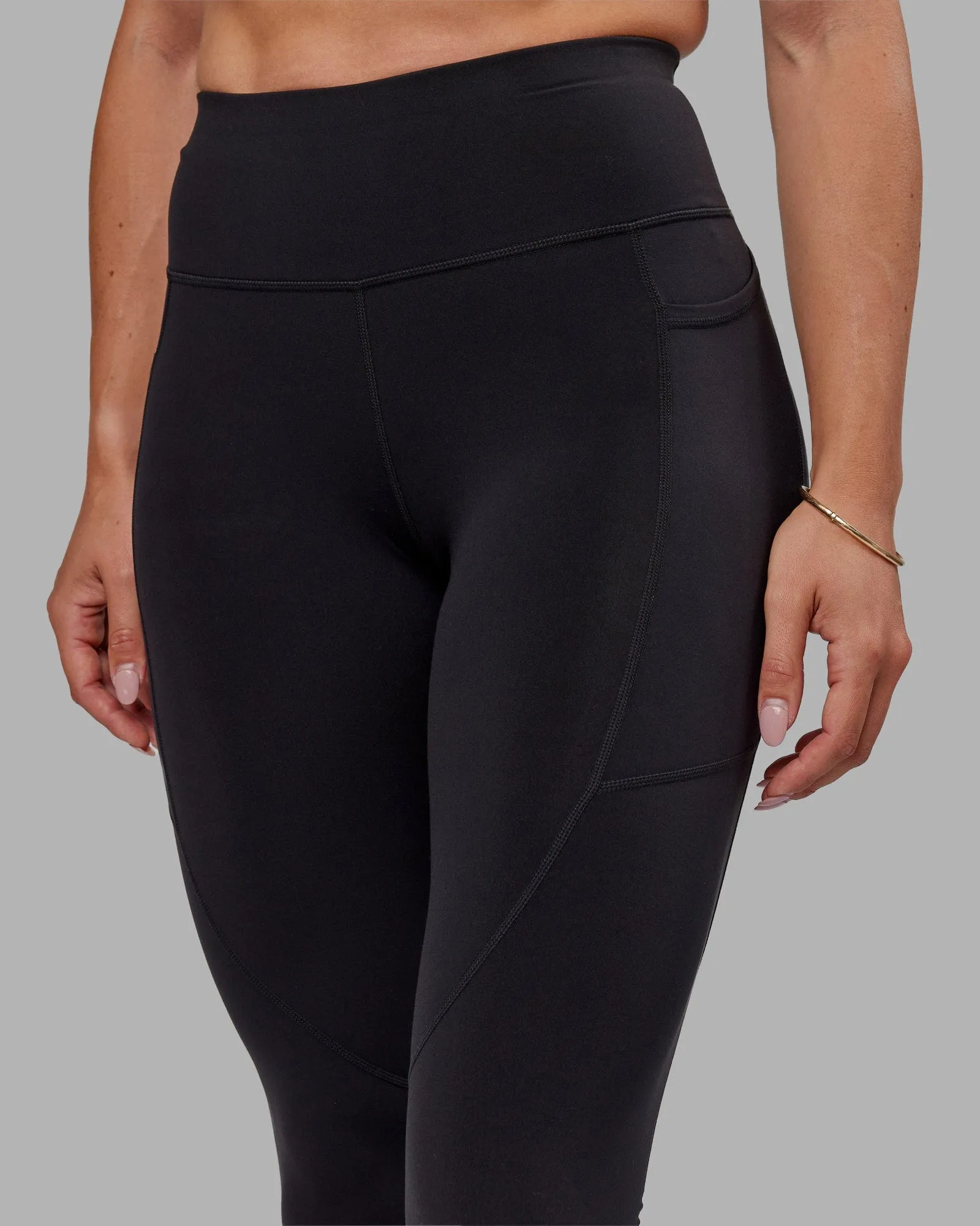 Rep Ultra High-Rise Tall Legging Pockets - Black-White sold by LSKD product image thumbnail 5
