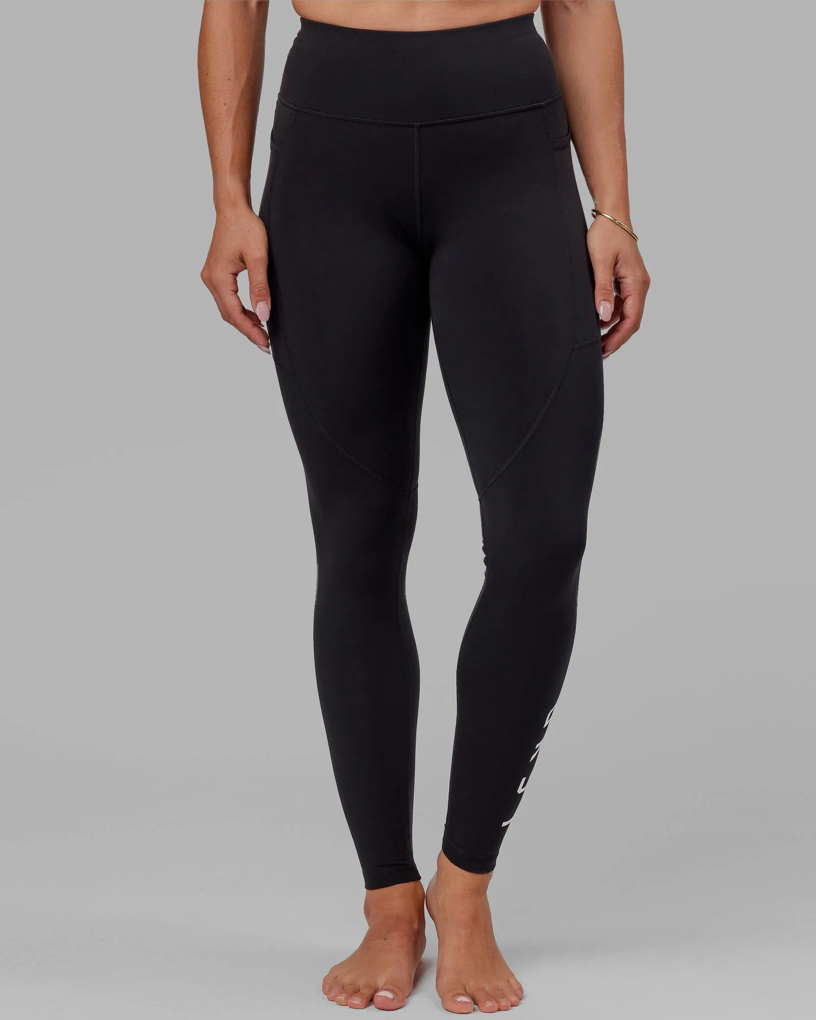 Rep Ultra High-Rise Tall Legging Pockets - Black-White sold by LSKD product image thumbnail 4