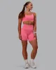 Elixir Ultra High-Rise 6" Short - Pink Lemonade sold by LSKD