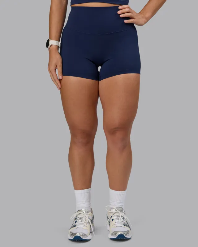 Elixir Ultra High-Rise 4" Short - Future Navy sold by LSKD