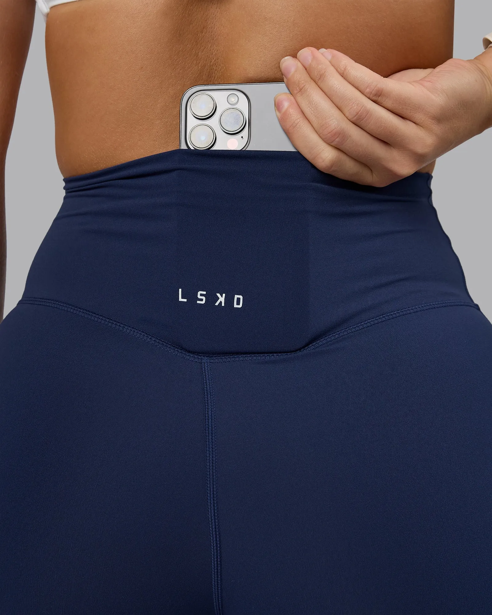 Elixir Ultra High-Rise 7/8 Legging - Future Navy sold by LSKD product image thumbnail 5