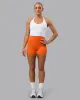 Fusion Ultra High-Rise 4" Short Pockets - Mandarin sold by LSKD