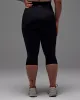Fusion Ultra High-Rise 3/4 Legging Pockets - Black sold by LSKD